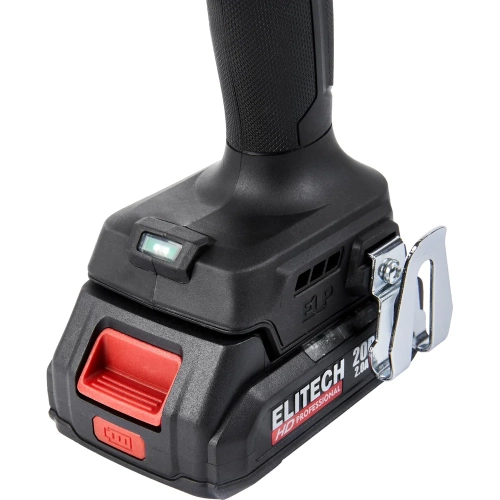 Аккумуляторная дрель Elitech CD 20SL2 (20В, 2х2Ач, 60Нм, BL) HD 205717 фото 10
