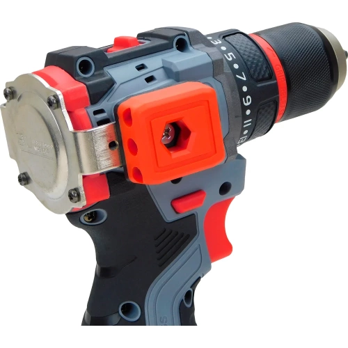 Аккумуляторный бесщеточный шуруповерт Profipower BL-161 16В, 40Нм, Li-ion 2 шт, 2.0Ач,2 скорости, 0.8-10 мм, З/У, в кейсе E0210 фото 10