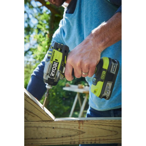 Импульсный бесщеточный винтоверт Ryobi ONE+ R18IDBL-0  без аккумулятора в комплекте 5133002662 фото 6