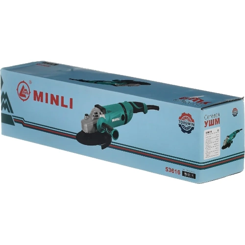 Угловая шлифмашина MINLI 230 мм, 2600 Вт 53616 фото 11