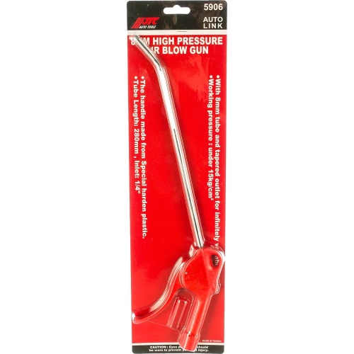 Продувочный пистолет 1/4" длина трубки 280мм 15атм. JTC-5906 фото 6