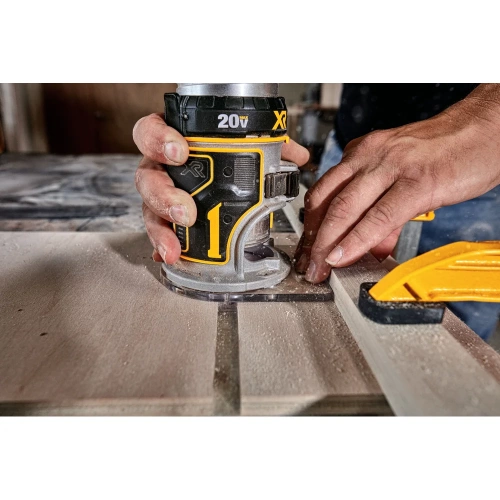Аккумуляторный кромочный фрезер DEWALT DCW600B, 20В, 25500об/мин, 55мм, без аккумулятора и зарядного устройства DCW600B-XJ фото 9