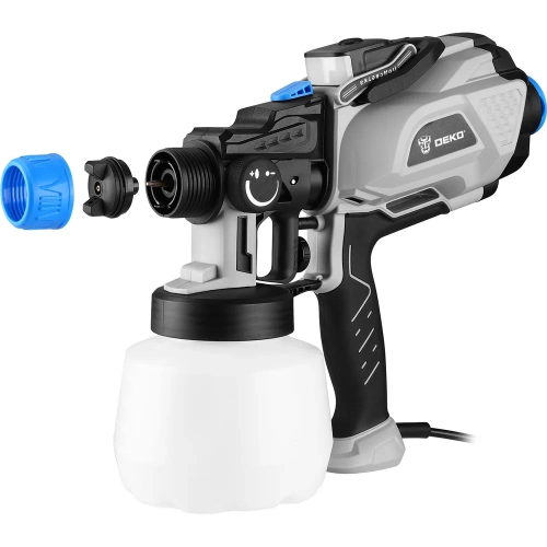 Краскопульт электрический DEKO SGD600 PRO, 1200мл, 600Вт 085-1057 фото 7
