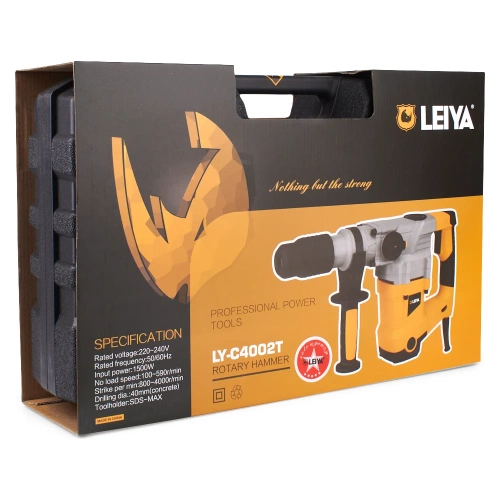 Перфоратор LEIYA SDS-MAX LY-C4002T 0839 фото 6