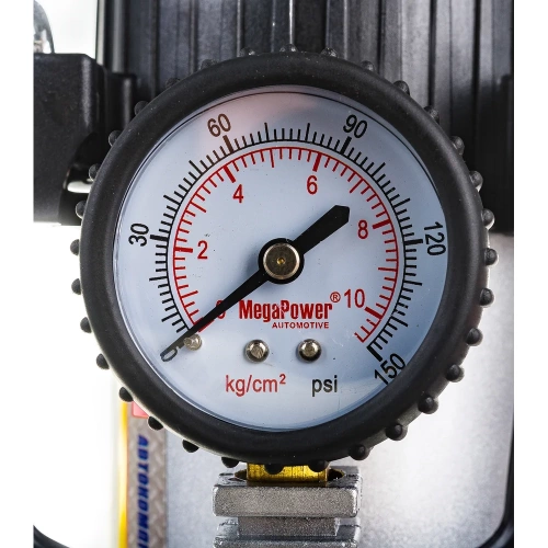 Поршневой компрессор 150PSI 35л/мин, 14А с улучшенным охлаждением MEGAPOWER M-12001 фото 4