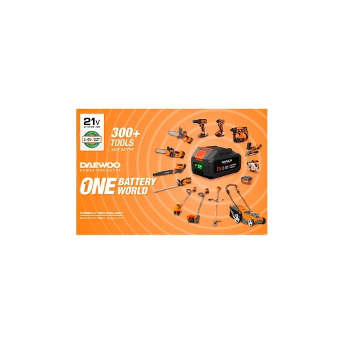 Пила аккумуляторная Daewoo с АКБ и ЗУ DACS 3021Li SET фото 5
