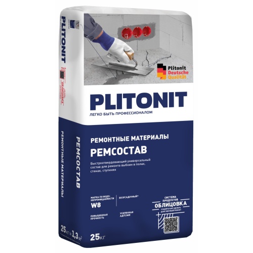 Ремонтный состав Plitonit Ремсостав 25 кг