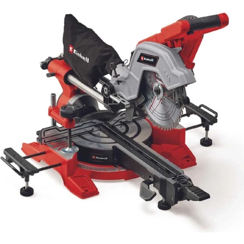 Пила торцовочная Einhell TE-SM 8 L Dual 1800Вт, 216x30мм, пропил 305x65мм, лазер 4300866
