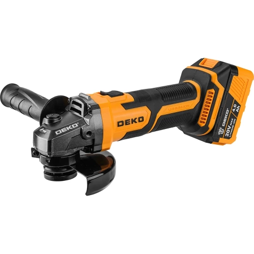 Углошлифовальная машина DEKO DKAG20-125, 2х4.0 Ач 063-2151 фото 6