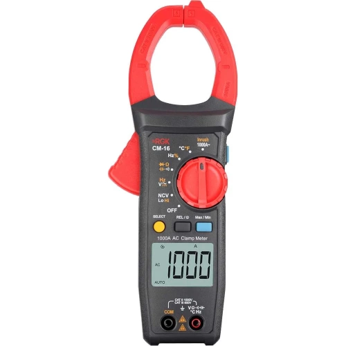 Токоизмерительные клещи RGK CM-16 с поверкой 721333