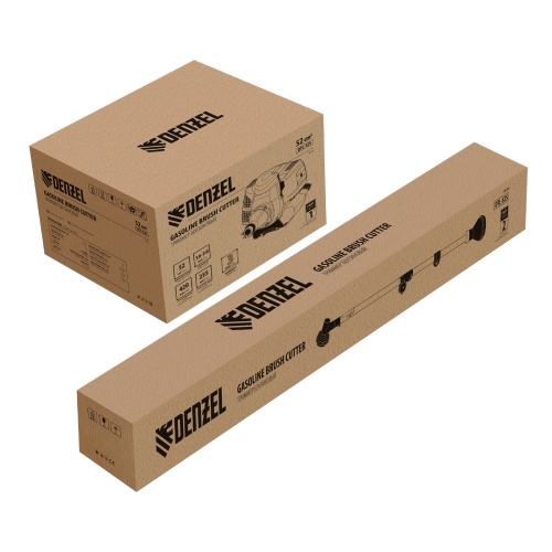 Триммер бензиновый DTL-52S, 52 см3, разъемная штанга, состоит из 2 частей Denzel фото 7