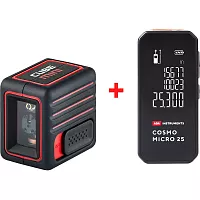Комплект ADA: уровень Cube Mini Basic Edition + дальномер Cosmo Micro 25 А00690