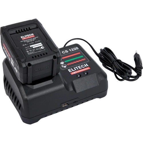 Полировальная аккумуляторная машина Elitech CPM 2015SL (20В, 1х4Ач, 150мм, BL) HD 205769 фото 11