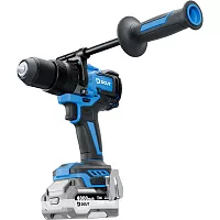 Шуруповерт ударный аккумуляторный DCUT DCF01521, 150Нм, 2 скорости, 0-500/2100об/мин, 35000уд/м, D21, мет.патрон, к DCF01521-SP2