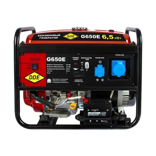Бензиновый генератор DDE G650Е 917-439 фото 3