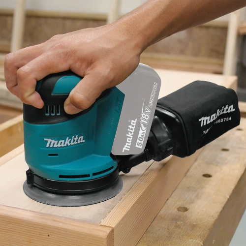 Эксцентриковая шлифмашина без аккумулятора Makita LXT DBO180Z фото 5