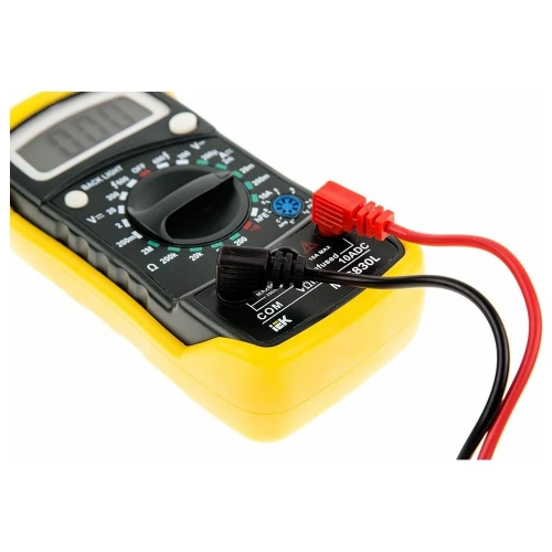 Цифровой мультиметр IEK Master MAS830L TMD-3L-830 3669447 фото 9