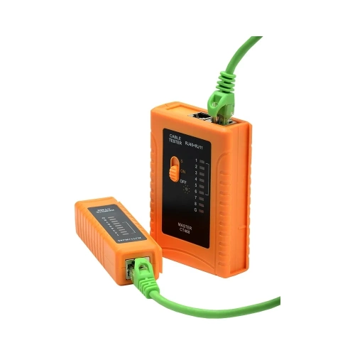 Тестер для витой пары ITK RJ11/RJ45 CT468