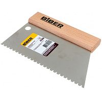 Шпатель для клея Biber 35281 зубчатый тип B3 180 мм