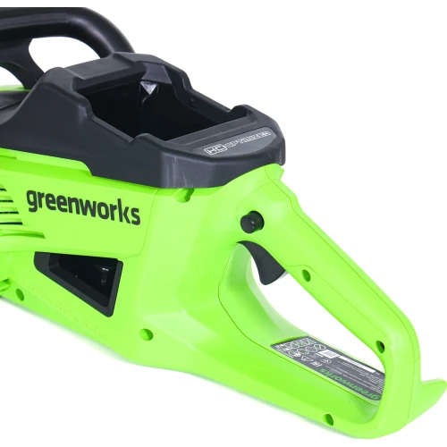 Цепная аккумуляторная пила GreenWorks GD40CS20X 40V, 40 см, 2000 Вт, бесщеточная, c 1хАКБ 4 Ач И ЗУ 2008807USB4 фото 8