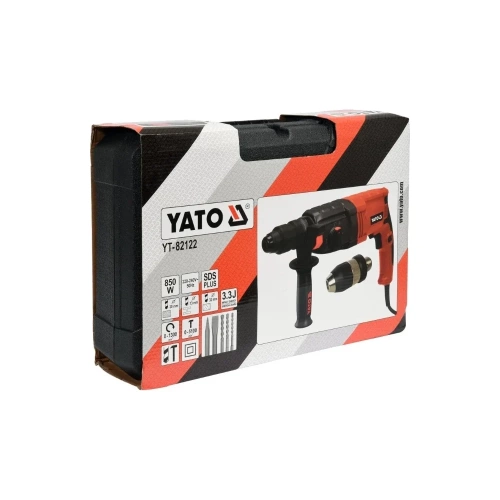 Перфоратор YATO SDS PLUS 850 Вт YT-82122 фото 6
