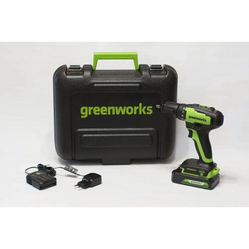 Аккумуляторная дрель-шуруповерт GreenWorks GD24DD35K2 3704007UA фото 7