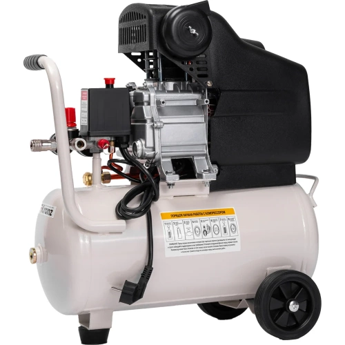 Компрессор воздушный Kranz KR-1500/24, 1500Вт, 230 л/мин, 24л KR-16-1151 фото 4