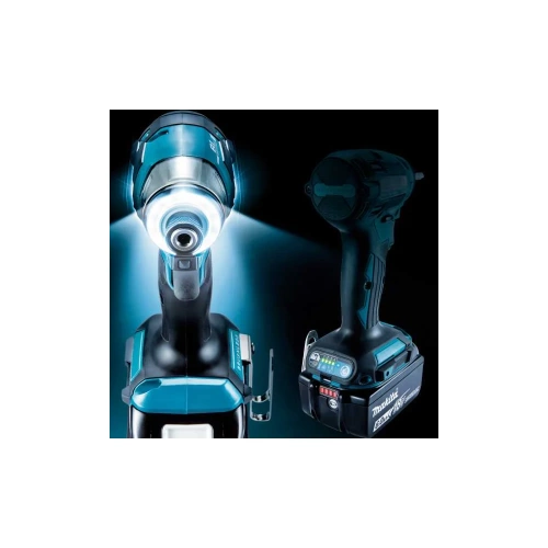 Шуруповерт ударный аккумуляторный Makita LXT18В BL XPT 180Нм Т1/Т2/Дерево/Болт 2х5,0 Ач АКБ, быстрое ЗУ, Makpac 2 DTD173RTJ фото 4
