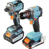 Набор аккумуляторного инструмента Sturm CD250H+CD1860BL