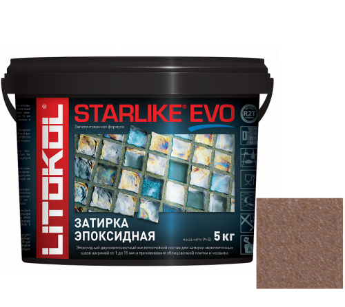 Затирка эпоксидная для швов Litokol Starlike Evo S.209 Pietra d`Assisi 5 кг