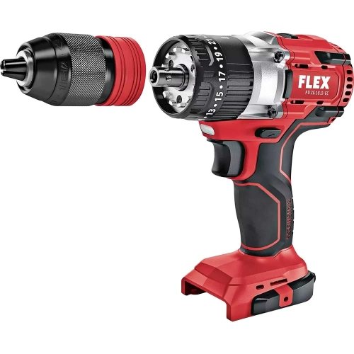 Двухскоростной аккумуляторный ударный дрель-шуруповерт FLEX PD 2G 18.0-EC C 491233 фото 3