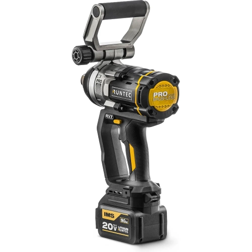 Гайковерт RUNTEC PRO ударный, аккумуляторный, 3/4, 20В, 2*9Ач, 2100Нм RT-IW2100 фото 3