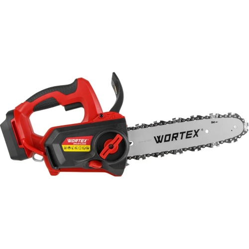Аккумуляторная цепная пила WORTEX CEC 2518-3 в чем. ALL1 XLT SET бесщеточная, 18 В, 25.4 см 2325004 фото 6