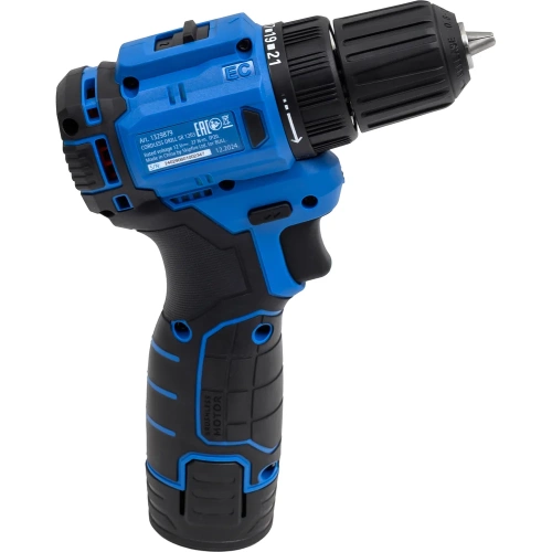 Аккумуляторная дрель-шуруповерт BULL SR 1203 Xcase БЕСЩЕТ., 12 В, 37 Н*м, 2*2 А*ч акб, БЗП 10 мм 1329879 фото 4