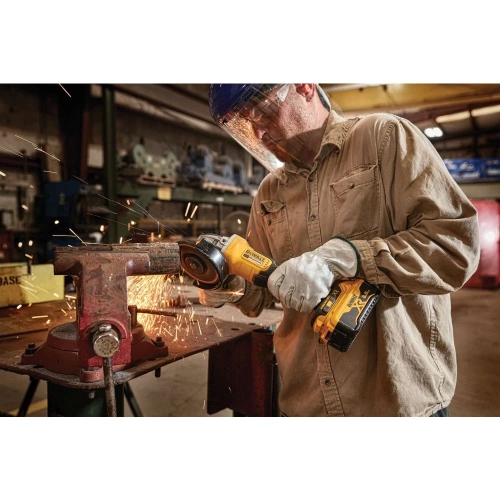 Аккумуляторная угловая шлифмашина DEWALT DCG413N, 18В, 115мм, 9000об/мин, без АКБ и ЗУ DCG413N-XJ фото 8