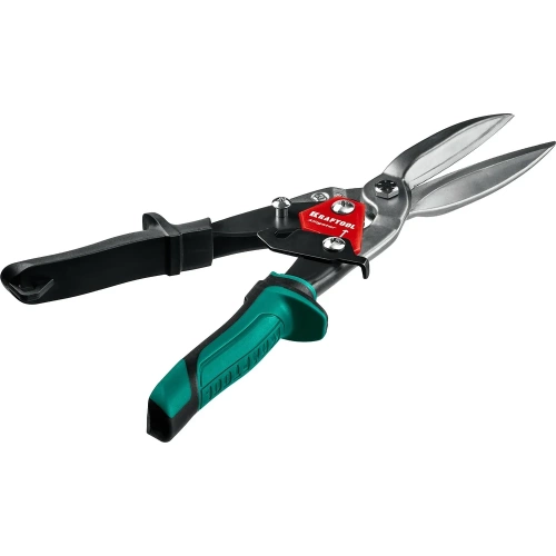 Прямые удлинённые ножницы по металлу KRAFTOOL Alligator 290 мм 2328-SL фото 4