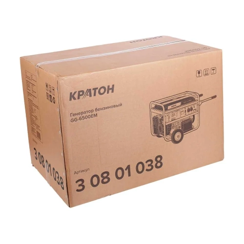 Бензиновый генератор Кратон GG-6500EM 3 08 01 038 фото 11