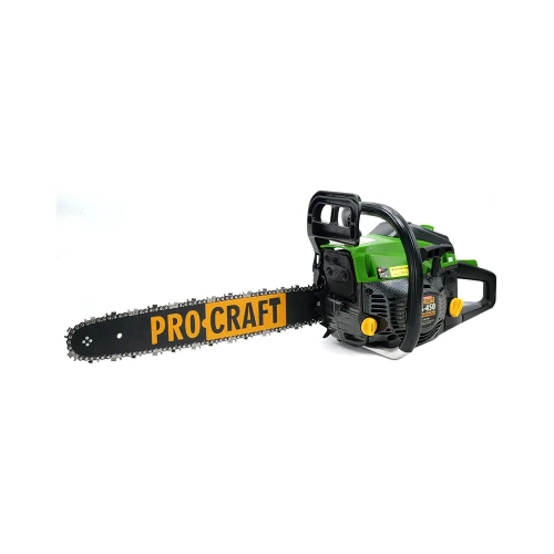 Бензопила ручная PROCRAFT (металл. картер) GS450 фото 5