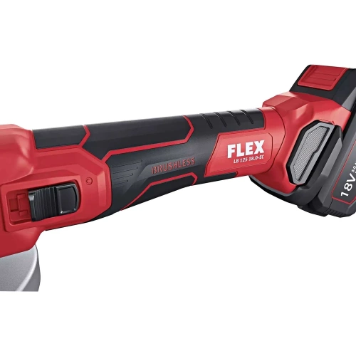 Аккумуляторная угловая шлифовальная машина с тормозом FLEX LB 125 18.0-EC С 499307 фото 7