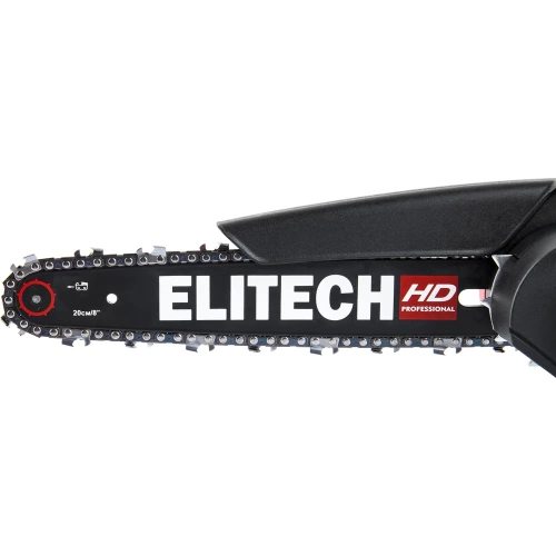 Пила цепная аккумуляторная Elitech CS 2008BLK (E1611.016.00) HD 205457 фото 10