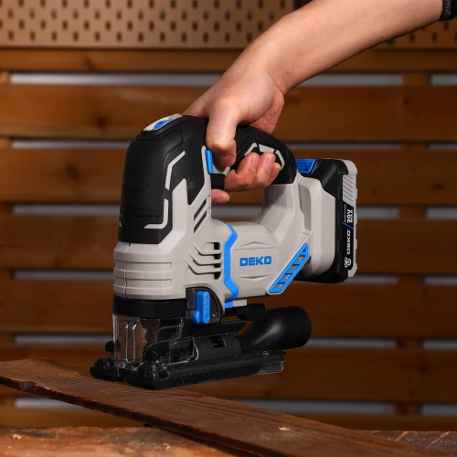 Аккумуляторный бесщеточный лобзик DEKO DKJS20V PRO, 20В, 1x3.0Ач 085-1328 фото 10