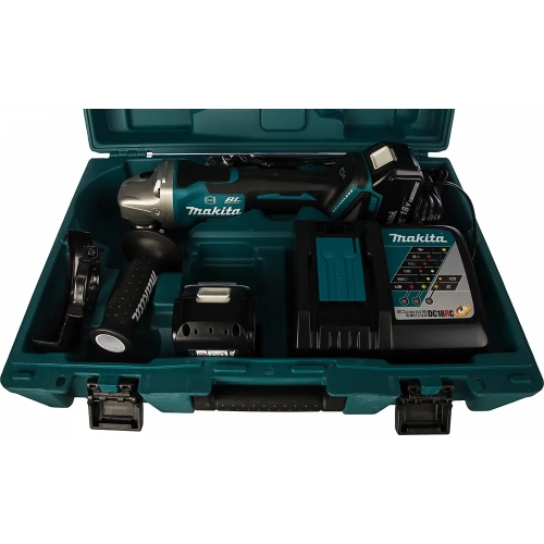 Угловая шлифмашина Makita LXT DGA508RME фото 8