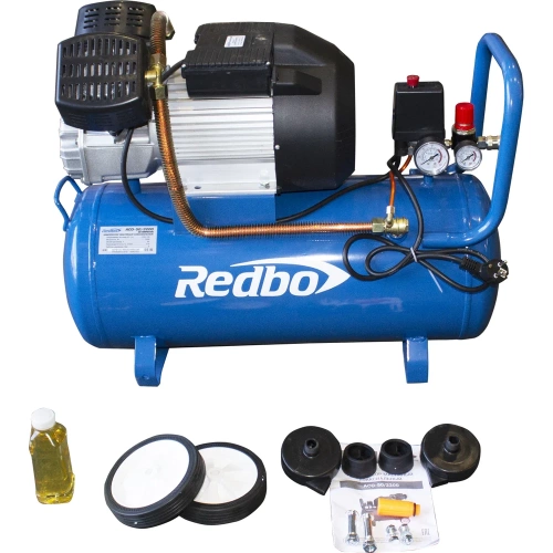 Компрессор масляный Redbo ACO-50/2200 коаксиальный 39781 фото 3