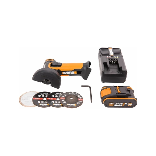 Аккумуляторная угловая шлифмашина WORX WX801 фото 7