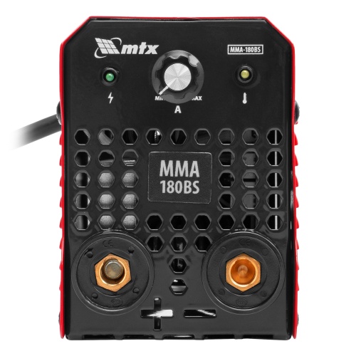 Инверторный аппарат дуговой сварки MMA-180BS, 180 А, ПВ 60% MTX фото 9