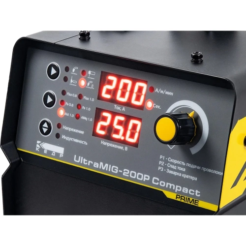 Полуавтомат Кедр ultramig-200p compact 220в, 20-200а 8024199 фото 3