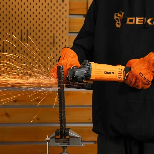 Углошлифовальная машина DEKO (УШМ) AG1400DK, 125 мм, 1400 Вт 083-1027 фото 8