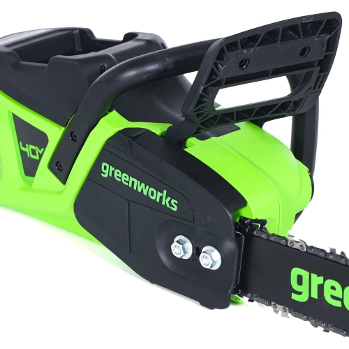 Цепная аккумуляторная пила GreenWorks GD40CS20X 40V, 40 см, 2000 Вт, бесщеточная, c 1хАКБ 4 Ач И ЗУ 2008807USB4 фото 3