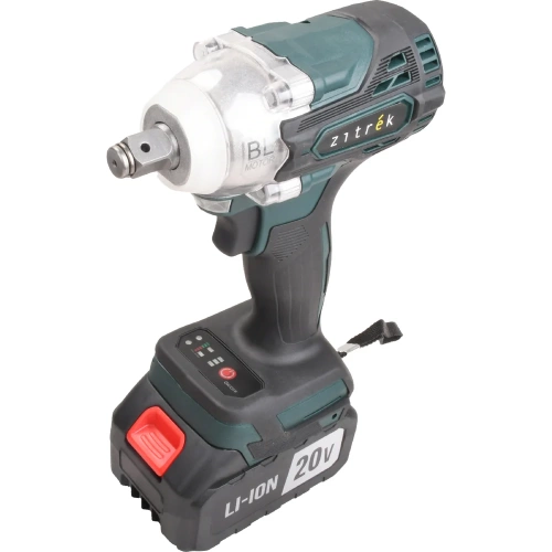 Гайковерт аккумуляторный бесщеточный Zitrek Crusher 20 в кейсе, 20В, 300 Нм, 2x4.0Ач 085-1022 фото 7
