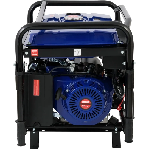 Бензиновый генератор Спец SB-9500E2 1 фаза, ном/макс=7,8кВт/8,0кВт, розетки 216А+32А, электростартер+аккум+колеса+ручки СПЕЦ-SB-9500Е2 фото 4